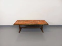 Vintage Roche-Bobois Style Coffee Table In Steel And Ceramic From The 70s -Bookcases Sales cfa316ad 47e0 4be9 9f93 2a43231222ab