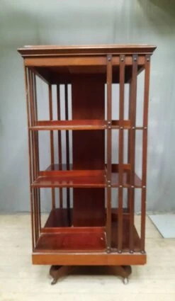 Large 19th Century Revolving Bookcase -Bookcases Sales d00f8558 4e57 4dfb 953f 21f86dcf8ad0
