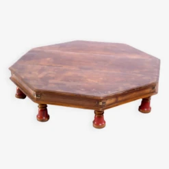 Octagonal Tea Table In Burmese Teak -Bookcases Sales d07f1d02 88b5 4b35 84c7 ec4afcb58985