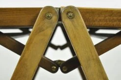 Vintage “rex” Foldable Side Table By Niko Kralj For Stol Industrija Pohistva, Kamnik Slovenia,1952s -Bookcases Sales d12baf61 7844 488e b411 41b29cec19c2