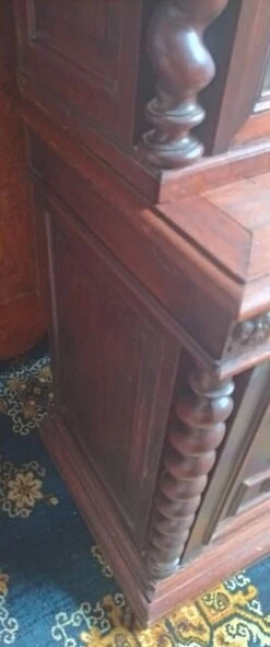 Large Louis XIII Bookcase In Solid Oak 25 Large Louis XIII Bookcase In Solid Oak -Bookcases Sales d1446aec 38b5 4710 970e cf4045c23f5f