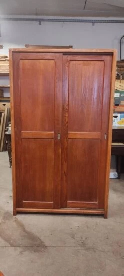 Parisian Wardrobe Vintags Sliding Doors In Old Pitch Pine 193x115.5 Cm -Bookcases Sales d2401864 1a17 495a 8e4c 72d0db06c901