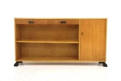 Scandinavian Elm Bookcase, Sweden, 1960 -Bookcases Sales d473421d be2a 423d 938e a5fd61f47010