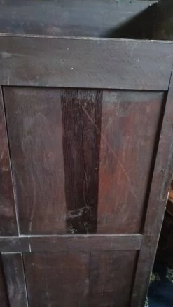 Large Louis XIII Bookcase In Solid Oak