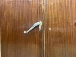 3-door Mahogany Wardrobe In Art Deco Style From The 1950s, Removable Into 3 Parts -Bookcases Sales da52ceb5 5c77 4806 a811 fa6c7b96b842