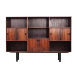 Rosewood Bookcase, Danish Design, 1970s, Designer: Erik Jensen, Production: Westergaards Møbelfabrik -Bookcases Sales daadaa66 8fee 42c6 9670 13439174d193