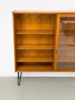 Meuble Danois En Teck Avec Portes En Verre Par Carlo Jensen Pour Hundevad & Co, 1960s -Bookcases Sales dadb1420 f039 4ec4 be17 57be35618ba7