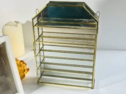 Showcase For Miniatures Or Vintage Golden Jewelry -Bookcases Sales dc654907 8841 4904 9e6a 95717d3c2664