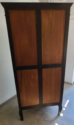 Old Library Storage Unit Shelf Cabinet Curiosities Vintage Black Linen 11 Old Library Storage Unit Shelf Cabinet Curiosities Vintage Black Linen -Bookcases Sales dc9afcc6 6648 44fe bf05 b9719891b2b9