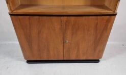 Showcase In Walnut By Jindřich Halabala From UP Zavody, 1950s -Bookcases Sales dcc0a76a 726e 493a 83e1 0a1d6f119b2d