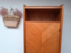 Wing-shaped Locker Cabinet From The 1950s