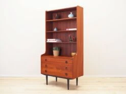 Teak Bookcase, Danish Design, 1970s, Production: Denmark -Bookcases Sales de2ffb78 d486 4fc6 8ec7 6827985e1dac