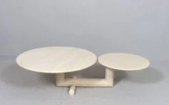 Sculptural Coffee Table Made Of Travertine, Italy 1980s -Bookcases Sales dec867cf 4608 4a18 bb82 012438051f26