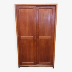 Parisian Wardrobe Vintags Sliding Doors In Old Pitch Pine 193x115.5 Cm -Bookcases Sales dee3425e 5e19 4c71 8c2c a8c1748b0fce