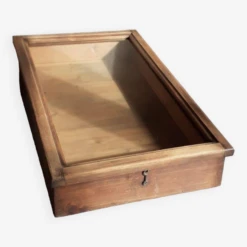 Old Sloping Fir Display Case -Bookcases Sales e0605434 2312 43a8 9abb 84f667abb91b