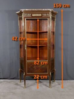 Mahogany Showcase, Transition Louis XV Louis XVI Style – 1900 -Bookcases Sales e175aaa5 868c 46b7 a7e4 ce14dd8f8756