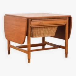 Mid-Century Swedish Sewing Table By Bertil Fridhagen For Bodafors, 1960 -Bookcases Sales e236780d 18c7 4755 b781 0854e62d5701