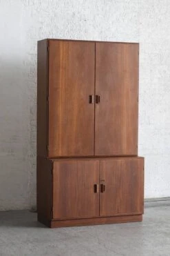 Book Cabinet By Borge Mogensen For Søbørg Mobler, Denmark, 1960s -Bookcases Sales e3113215 1b9c 4ba6 ac60 560db85f45c1