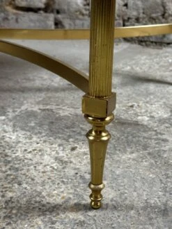 Bronze Coffee Table With Marble Top, 1970 -Bookcases Sales e32b9bb4 6aef 4a94 b590 41fd24e365ef