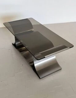 Stainless Steel 70's Coffee Table -Bookcases Sales e4b9571e 8cb1 446f 869e 12acba8b4105