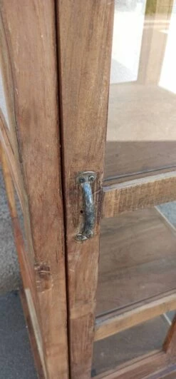 Tall Old Wooden Display Case -Bookcases Sales e583bb4d c490 4b47 94b2 a49ebfb74248