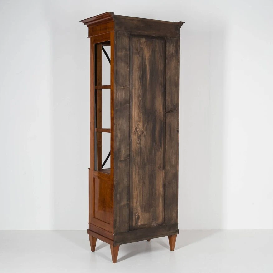 Cherrywood Display Case, Germany, 19th Century, Biedermeier Era 12 Cherrywood Display Case, Germany, 19th Century, Biedermeier Era - Image 12