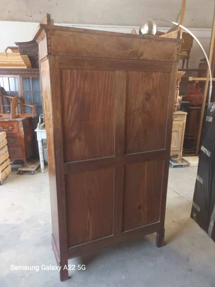 Louis Philippe Period Walnut Library Showcase 5 Louis Philippe Period Walnut Library Showcase - Image 5