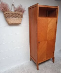 Wing-shaped Locker Cabinet From The 1950s -Bookcases Sales e9aaa1e4 96af 4ecf a05f 5f7d49764dd4