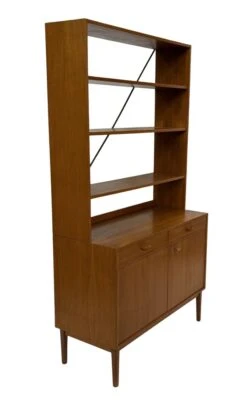 Vintage Wall Cabinet Cupboard Workplace Danish Design 1960s -Bookcases Sales ea2902a3 9f3c 4c2a 92e6 21eddfb724af