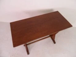 Brutalist Oak Sidetablewriting Table -Bookcases Sales ea66c0c0 8d7e 4f3e b380 6694b4f540ae