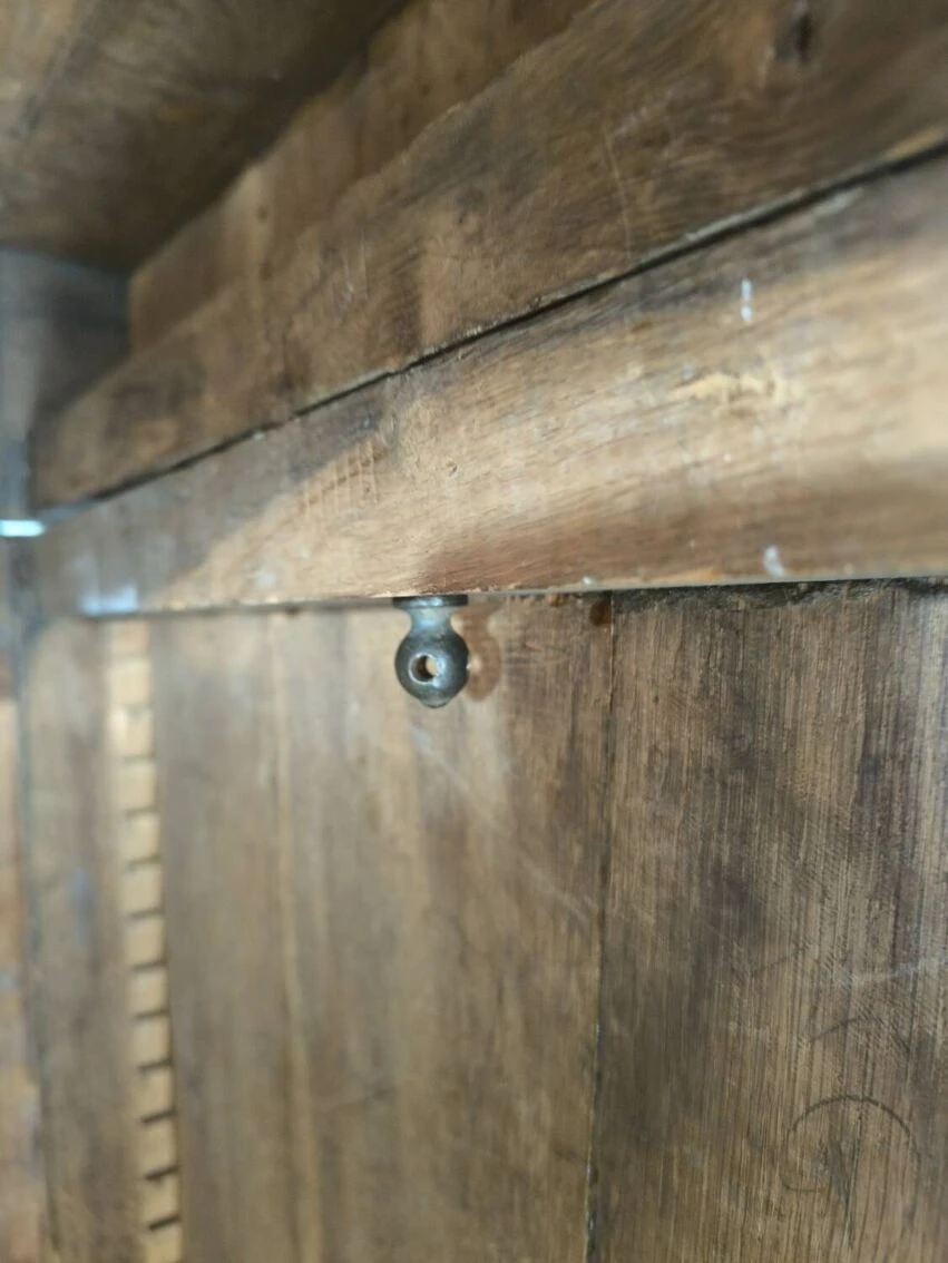 Louis Philippe Linen Cupboard In Blond Oak 17 Louis Philippe Linen Cupboard In Blond Oak - Image 17