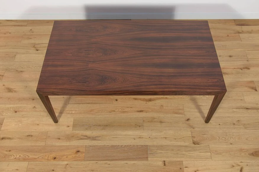 Mid-Century Rosewood Coffee Table By Severin Hansen For Haslev Furniture Carpentry, 1960s 2 Mid-Century Rosewood Coffee Table By Severin Hansen For Haslev Furniture Carpentry, 1960s - Image 2