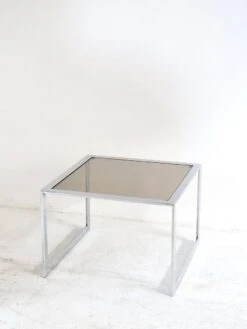 Chrome End Table From The 70s -Bookcases Sales ec56e477 813a 4324 b400 f2522f471db1