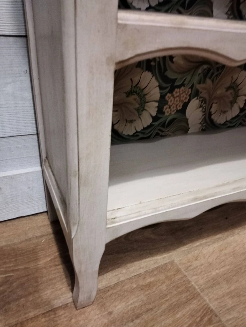 Patinated Beige Bookcase 4 Patinated Beige Bookcase - Image 4