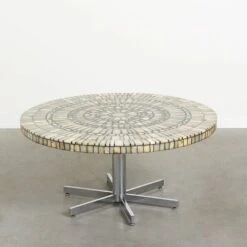 Mosiac Marble Coffee Table By Heinz Lilienthal, 1960s 15 Mosiac Marble Coffee Table By Heinz Lilienthal, 1960s -Bookcases Sales ee1e894a 61bd 4fb9 bc97 88c122f8645d