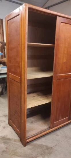 Parisian Wardrobe Vintags Sliding Doors In Old Pitch Pine 193x115.5 Cm -Bookcases Sales ee3d8745 e3c6 4924 a15f 16471af89291