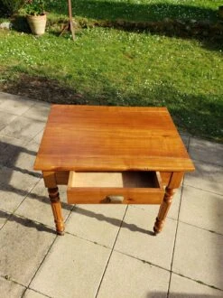 Side Table Or Small Desk With Chair