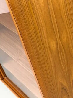 Meuble Danois En Teck Avec Portes En Verre Par Carlo Jensen Pour Hundevad & Co, 1960s -Bookcases Sales ee5115cc bbc6 4d1d 8340 4e73f130801a