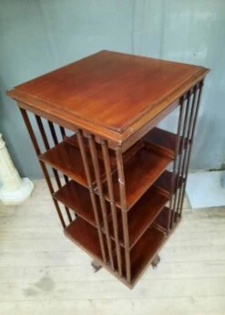 Large 19th Century Revolving Bookcase -Bookcases Sales f0bdfce8 c12b 41d3 aaf8 c4344e3ca985