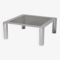Sergio Mazza Chrome Coffee Table