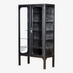 Polished Medical Cabinet, 1970’s -Bookcases Sales f1fb5057 0e4b 4e63 99db 66397c71e836