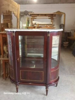 Louis Xvi Style Half-moon Silverware Display Case -Bookcases Sales f383099a 300e 4d28 8793 e866fd7d9638