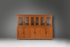 Impressive 12 Doors Monastery Or Display Cabinet In Pine, Belgium, 1890 -Bookcases Sales f3e8a098 e980 4d77 ae41 da0232a8456e