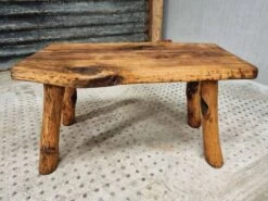 Vintage Coffee Table Rustic Beech Wood 55 X 90 Cm -Bookcases Sales f3f5f2ff 4f32 4487 91a7 223fd52c9591