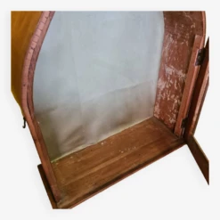 French Empire Mahogany Table Display Case, Early 19th Century