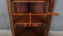 Small Showcase In Marquetry On All Sides, Louis XVI Style – 1920 -Bookcases Sales f57dfbc2 ca36 450d bb55 91e7abbc89bb