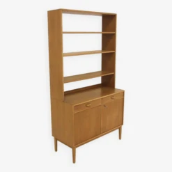 Scandinavian Oak Bookcase Chest Of Drawers, Sweden, 1960