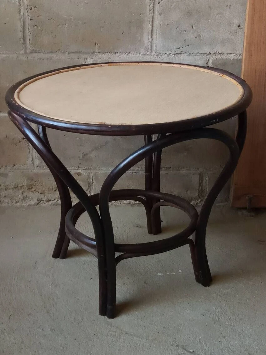 Rattan Coffee Table, 1950s 4 Rattan Coffee Table, 1950s - Image 4