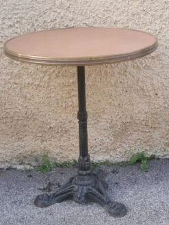 Vintage Parisian Bistro Table