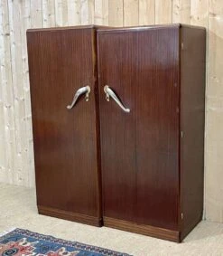 Art Deco Mahogany Wardrobe - Removable Into 2 Parts -Bookcases Sales fc0bc055 24e4 45e4 9262 e390bdb227a1